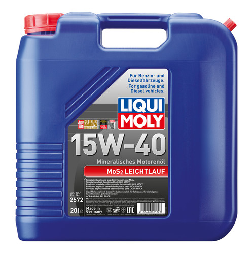 LIQUI MOLY OLEO MOS2 LEICHTLAUF 15W40      20L